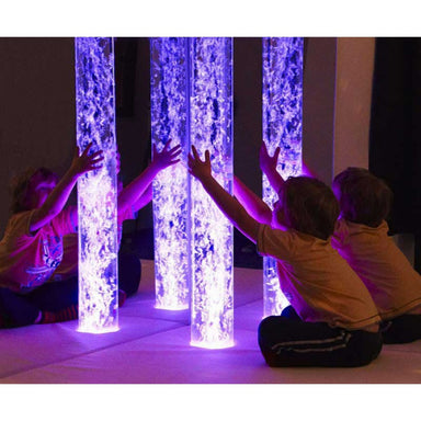 Experia LED bubble tube corner view