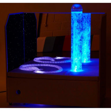 Experia portable sensory corner blue side view