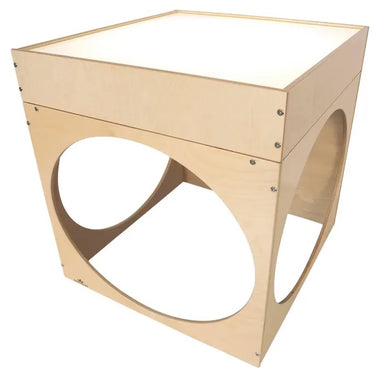 Whitney Brothers superbright LED creative cube side view.