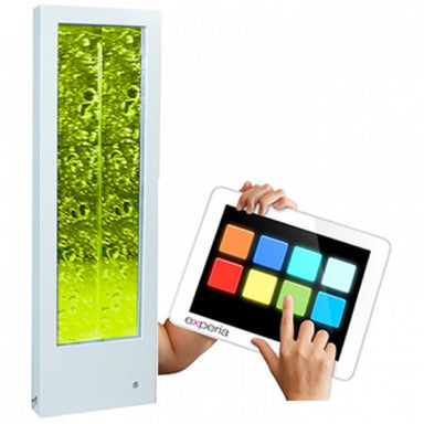 Experia IRiS+ LED Bubble Wall bundle front view. 