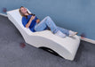Experia vibro lounger lying down with remote