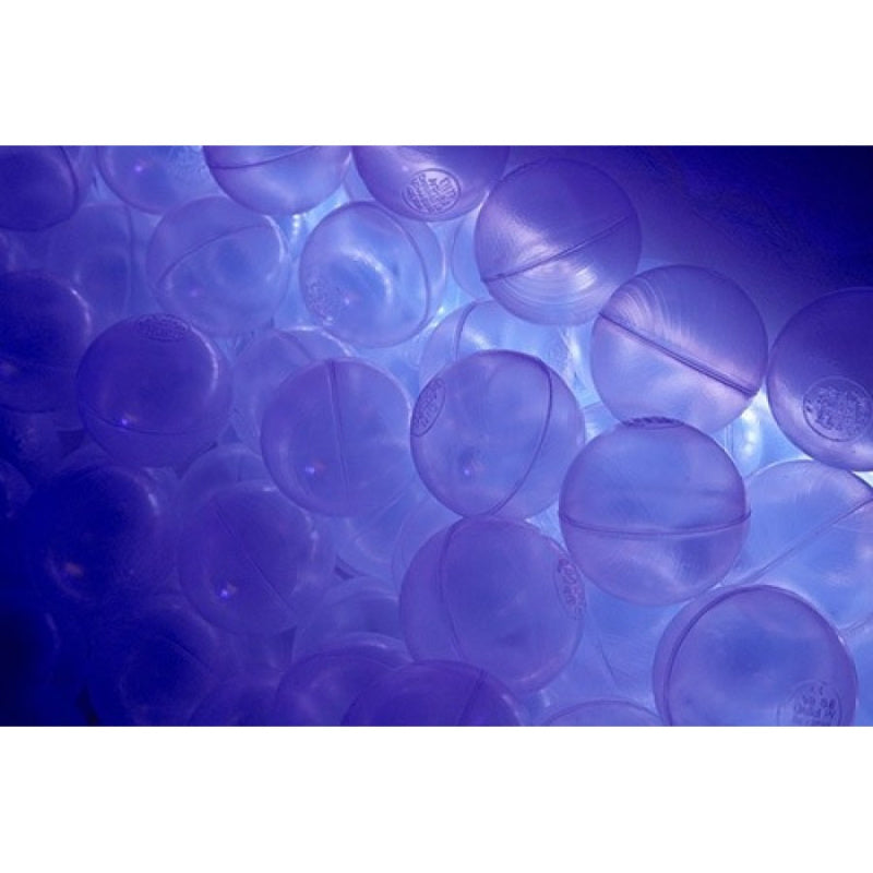 Experia ball pool balls purple top view