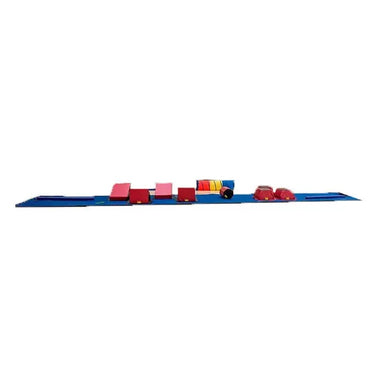 Everlast ninja course set side view.