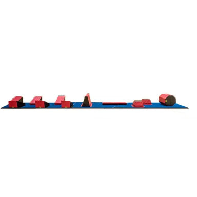 Everlast ninja course set side view.