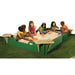 Sandlock Sandbox sandbox side view with participants.