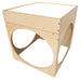 Whitney Brothers superbright LED creative cube side view. 