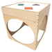 Whitney Brothers superbright LED creative cube table view.